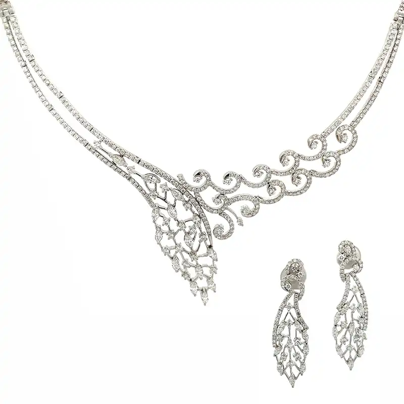 Cost of platinum necklace sales