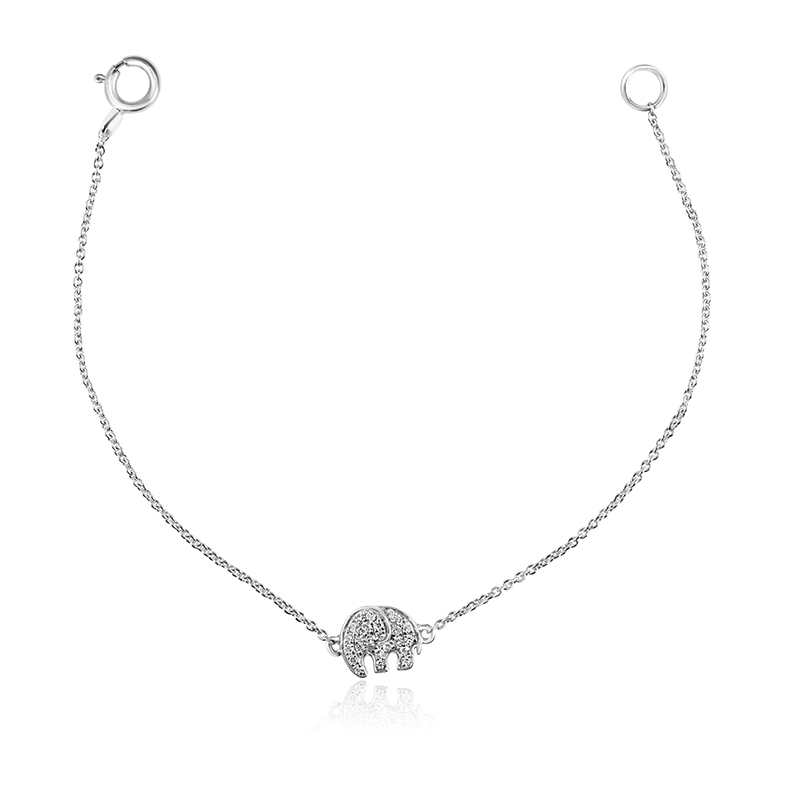 Love You Always Diamond Elephant Bracelet – Steven Singer Jewelers