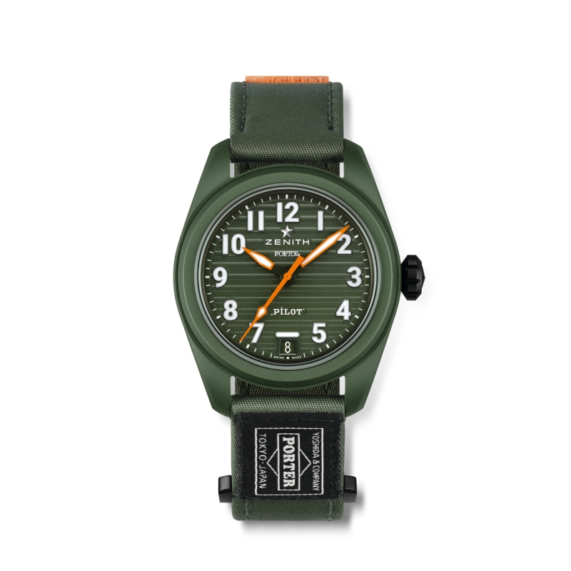 Zenith Pilot Automatic Porter Watch