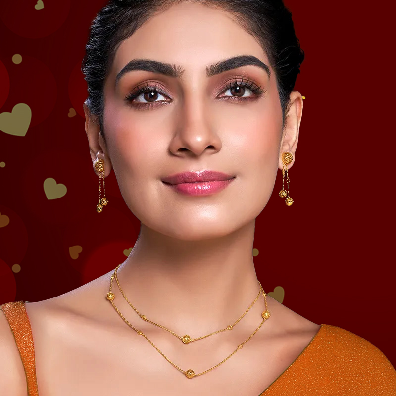 Contemporary yet Timeless Necklace Set