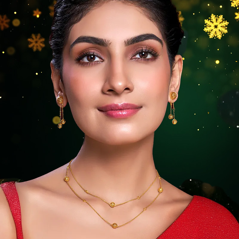 Contemporary yet Timeless Necklace Set