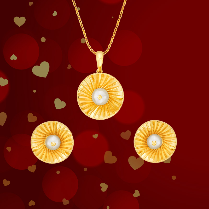 Everyday Gold Set in 22K, including chain