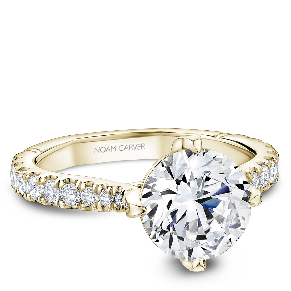 Noam Carver Atelier Mountings Engagement Ring A014 01YS FCYA
