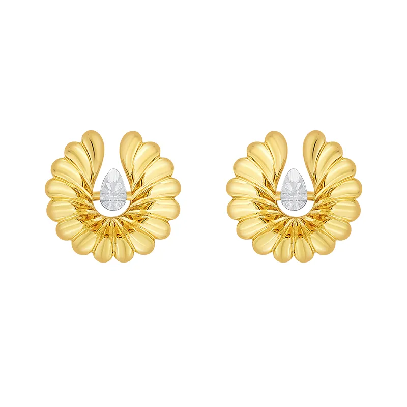 22K Gold Pendant Set with chain