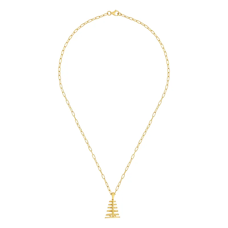 22K Gold Pendant Set with chain