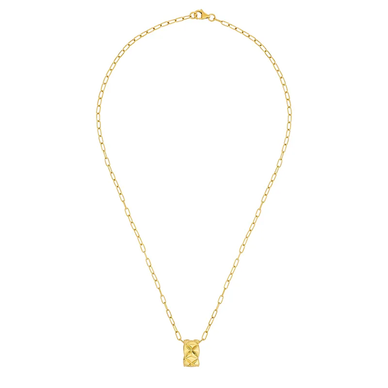 Modern Gold Essentials - 22K gold pendant set