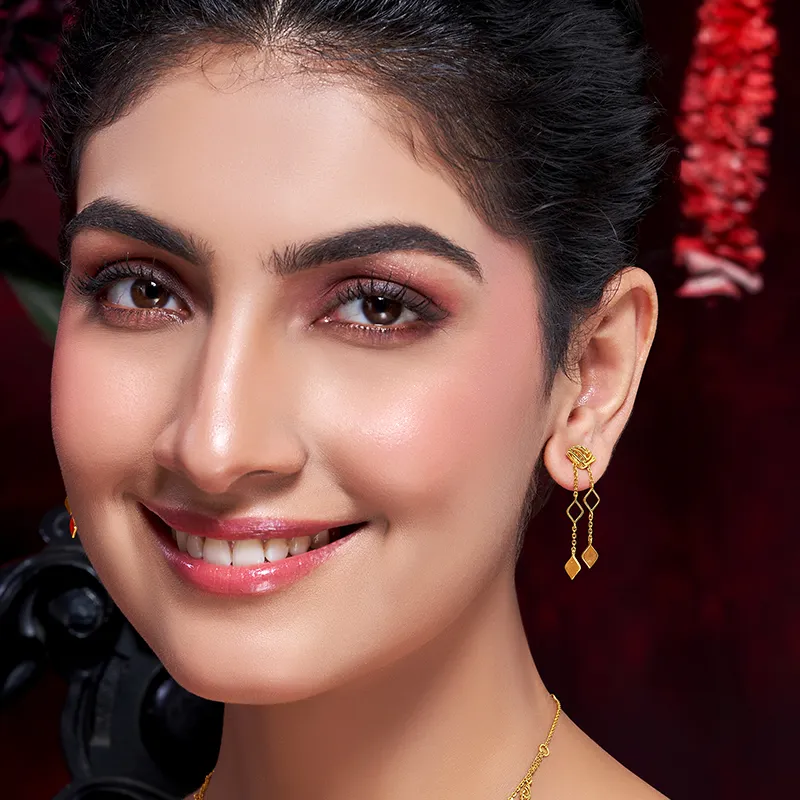 Stay on Trend - 22K gold Necklace Set