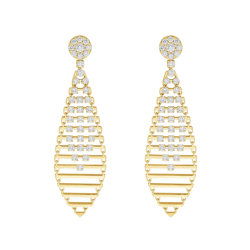 Drop Gorgeous Pendant and Earrings Set