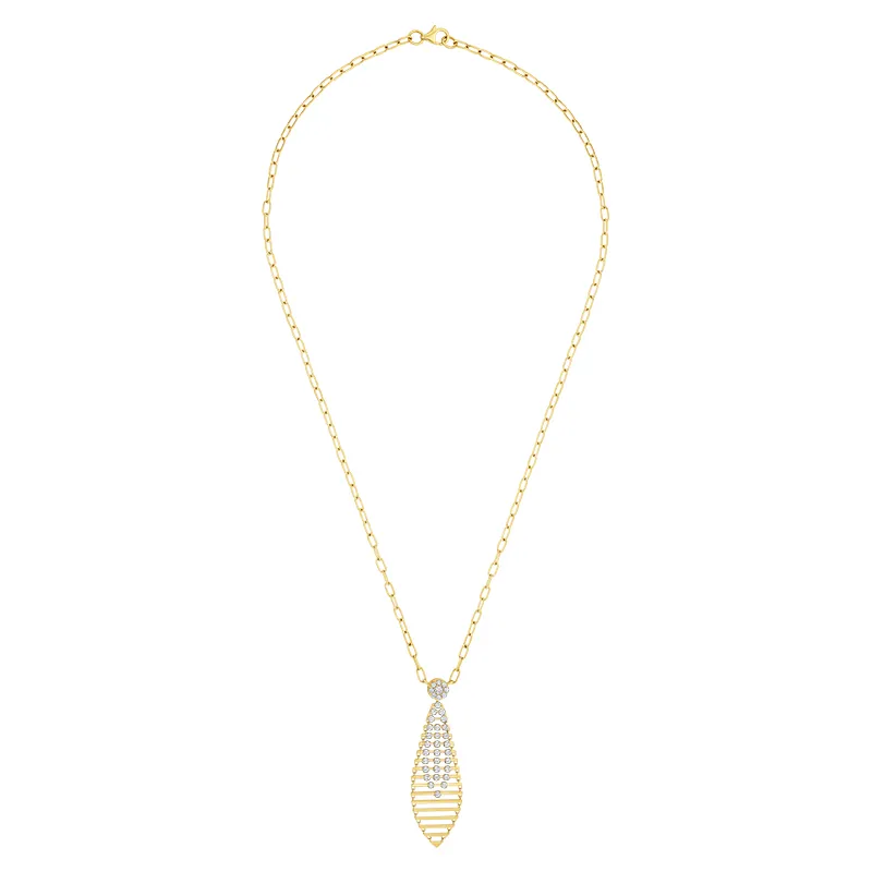 Drop Gorgeous Pendant and Earrings Set