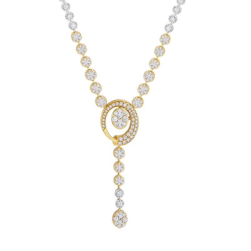 Sparkle with Simplicity - Diamond Necklace Set