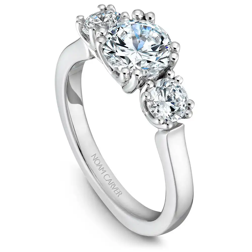 Noam Carver Semi Mount Engagement Ring