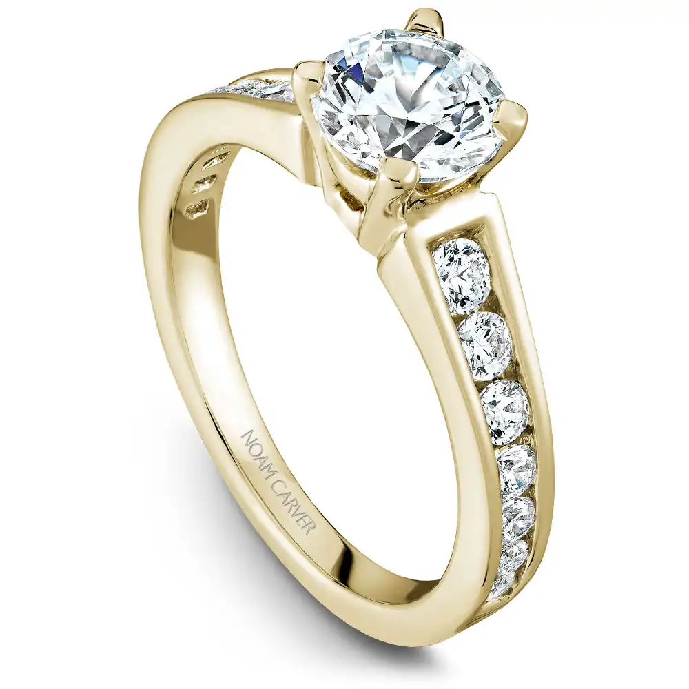 Noam Carver Semi Mount Engagement Ring
