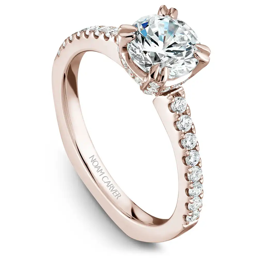 Noam Carver Semi Mount Engagement Ring