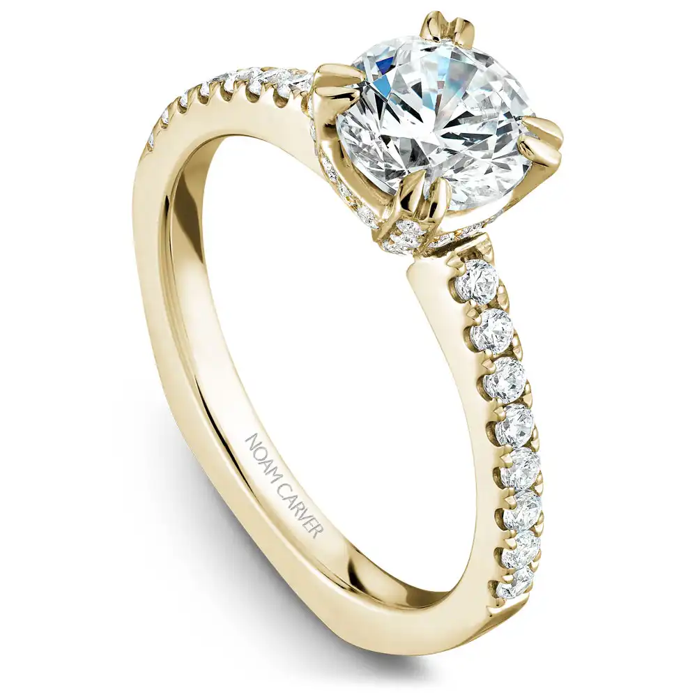 Noam Carver Semi Mount Engagement Ring