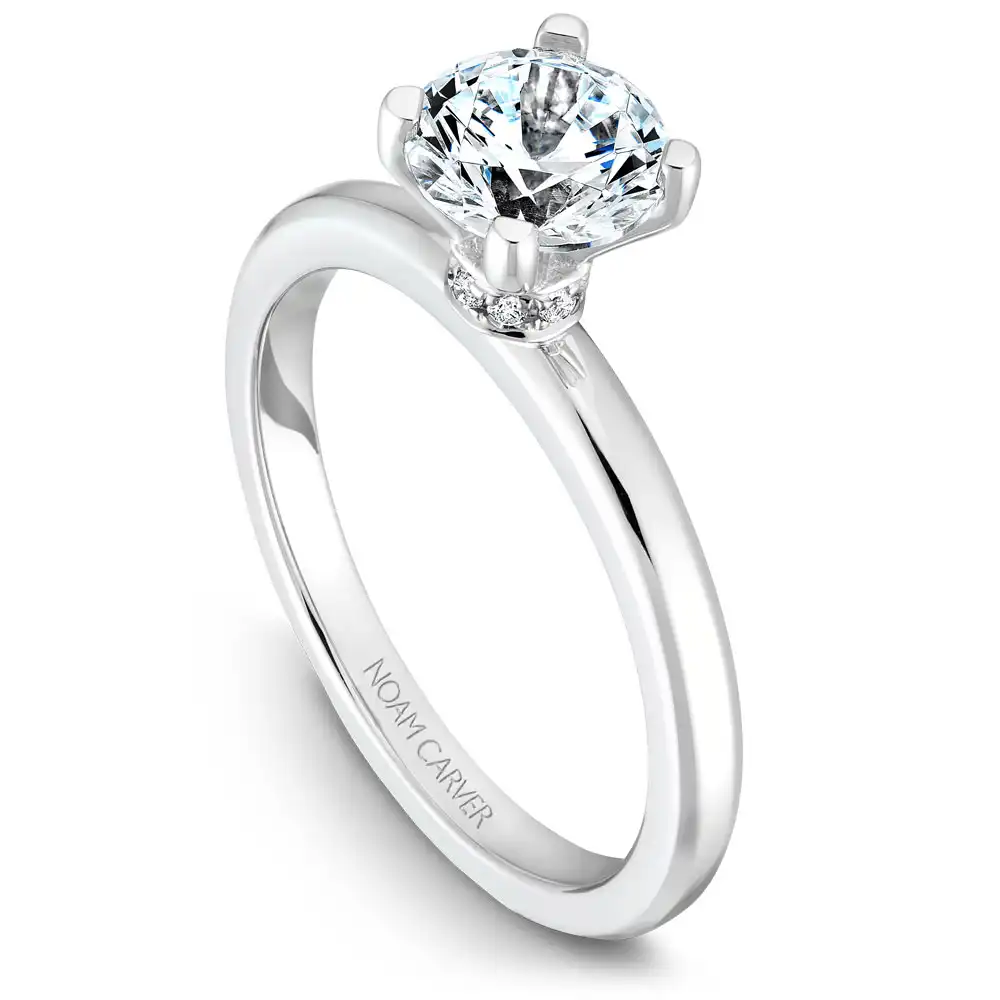 Noam Carver Semi Mount Engagement Ring