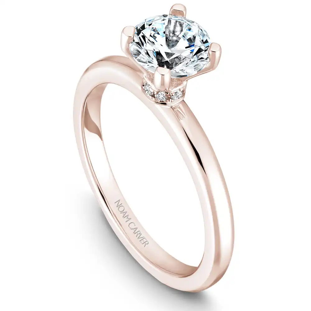 Noam Carver Semi Mount Engagement Ring