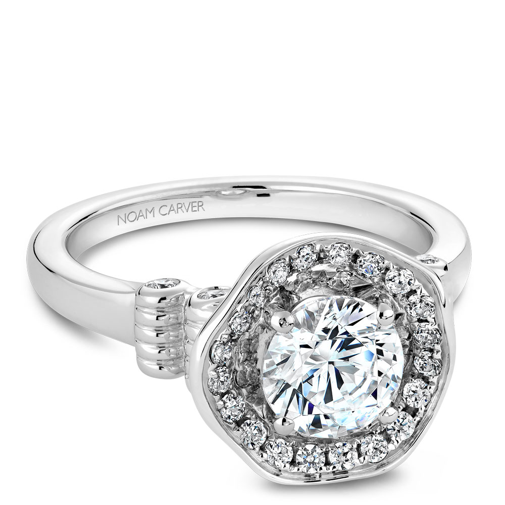 Noam Carver Semi Mount Engagement Ring