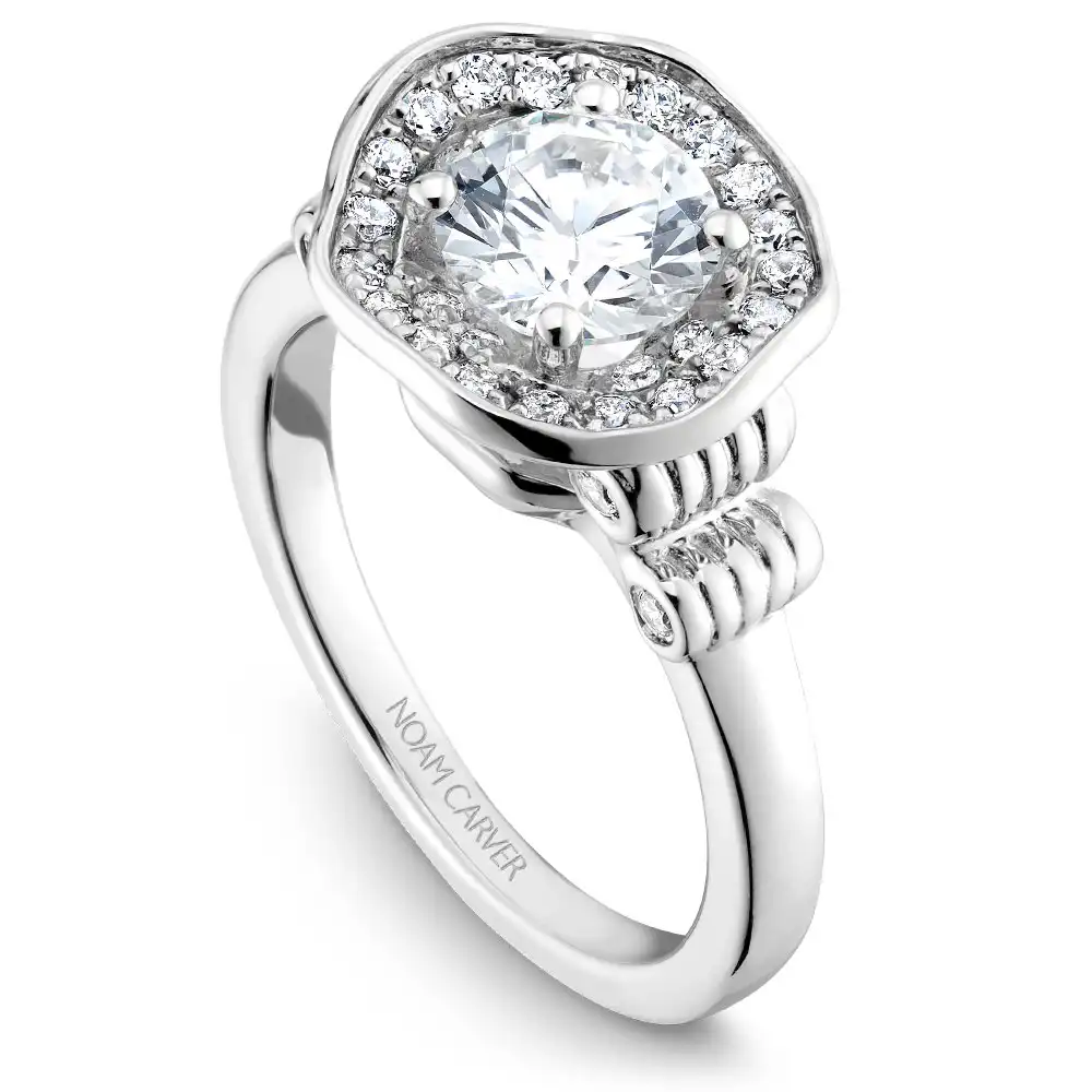 Noam Carver Semi Mount Engagement Ring