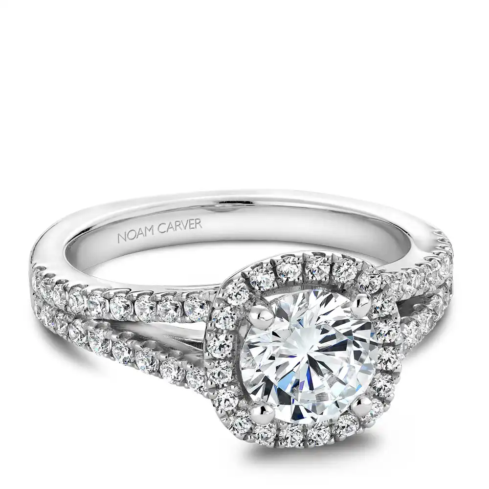 Noam Carver Semi Mount Engagement Ring