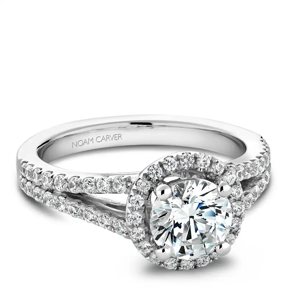 Noam Carver Semi Mount Engagement Ring