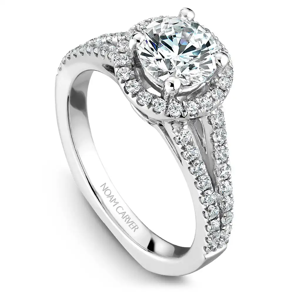 Noam Carver Semi Mount Engagement Ring