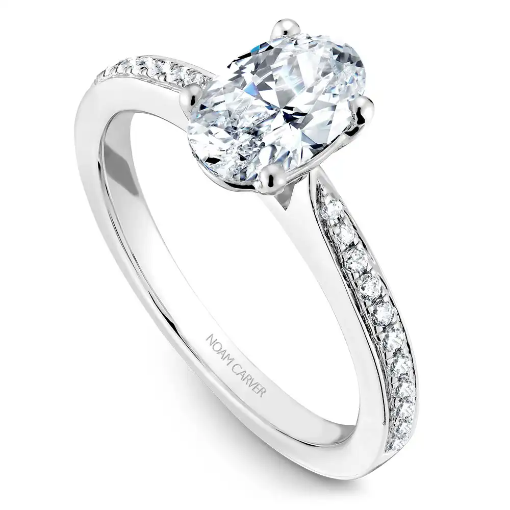 Noam Carver Semi Mount Engagement Ring