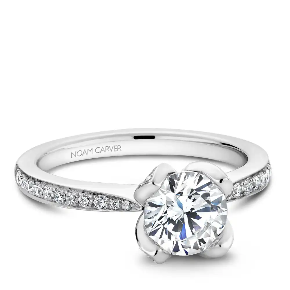 Noam Carver Semi Mount Engagement Ring