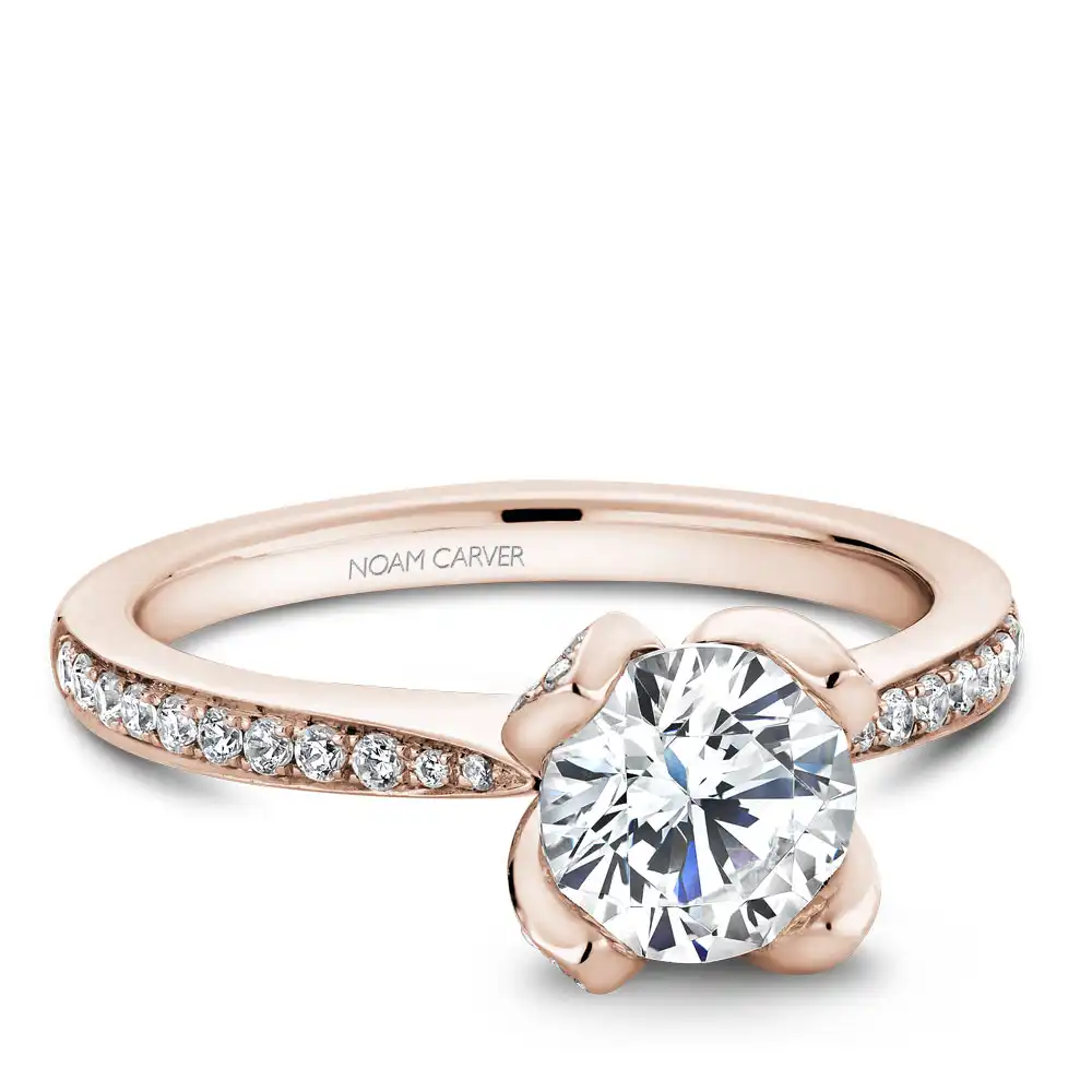 Noam Carver Semi Mount Engagement Ring