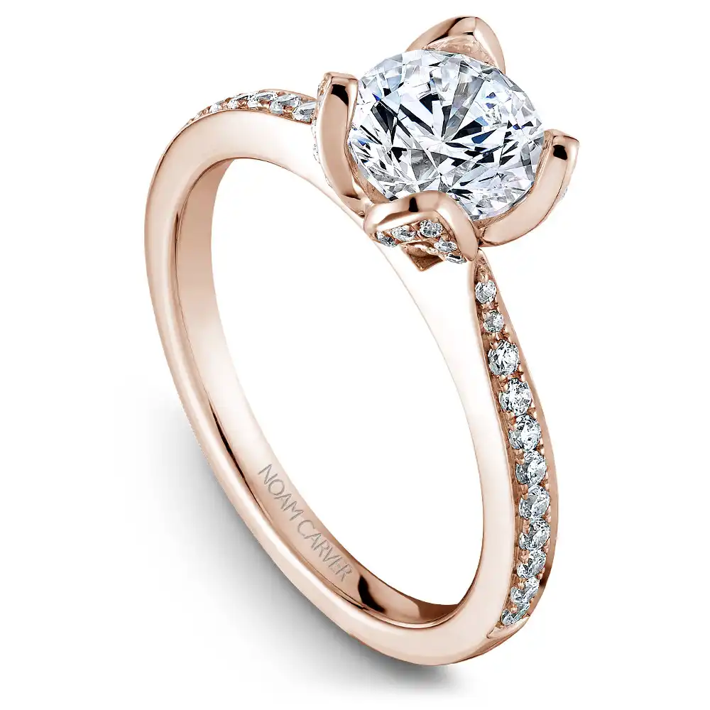 Noam Carver Semi Mount Engagement Ring