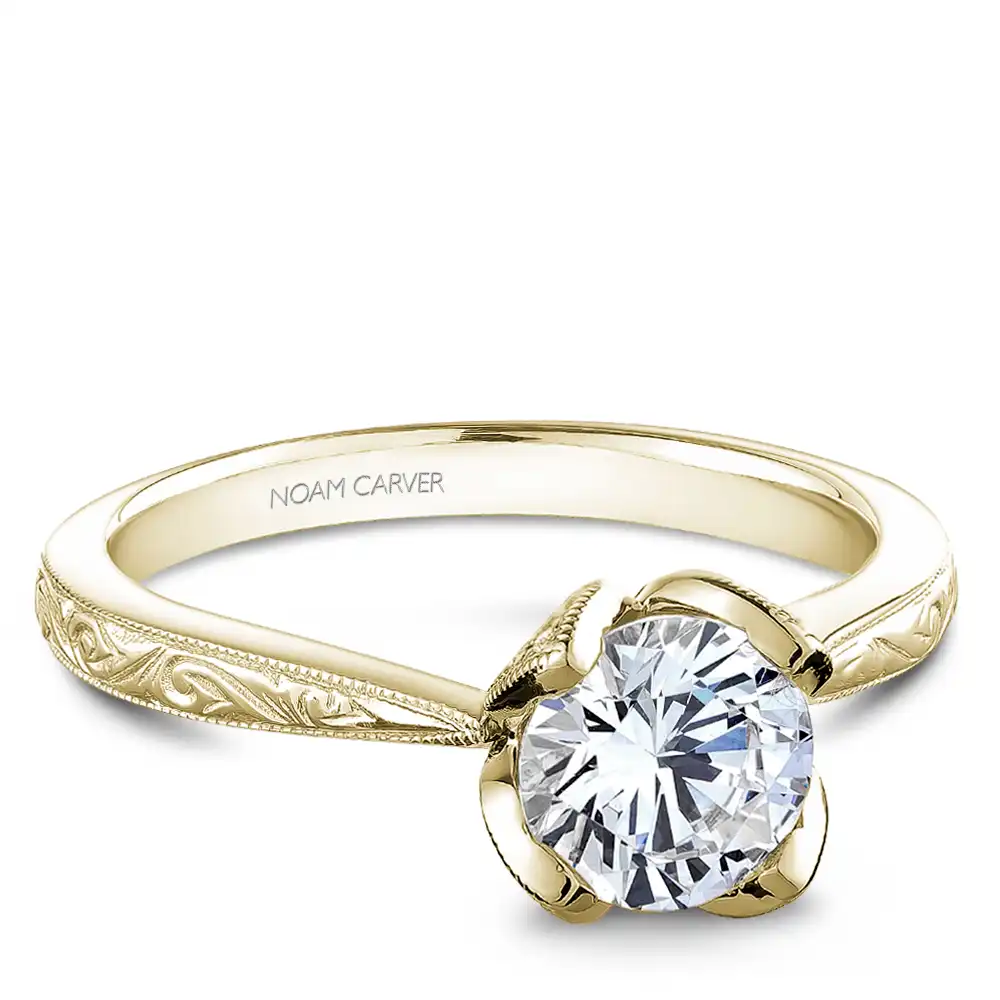 Noam Carver Semi Mount Engagement Ring