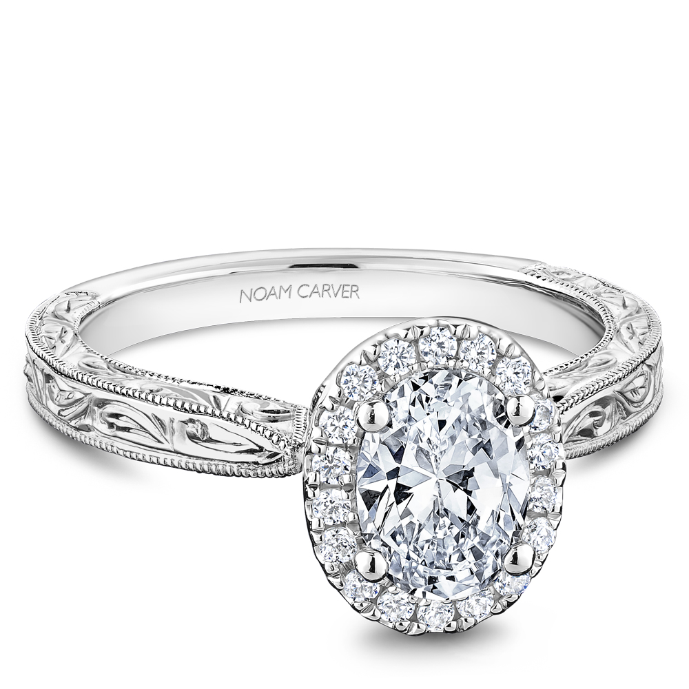 Noam Carver Semi Mount Engagement Ring