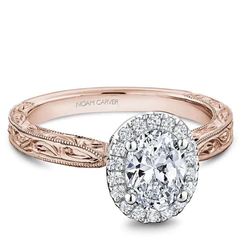 Noam Carver Semi Mount Engagement Ring