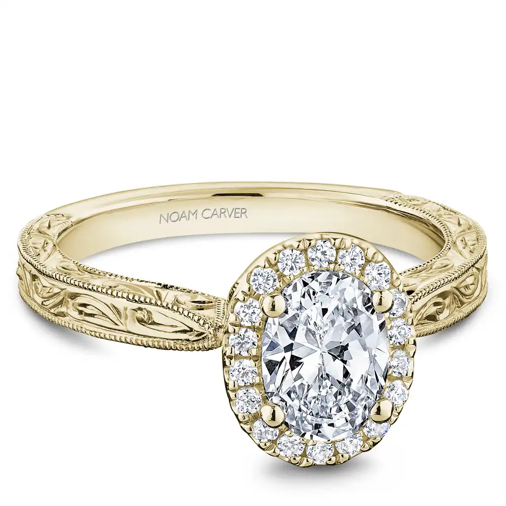 Noam Carver Semi Mount Engagement Ring