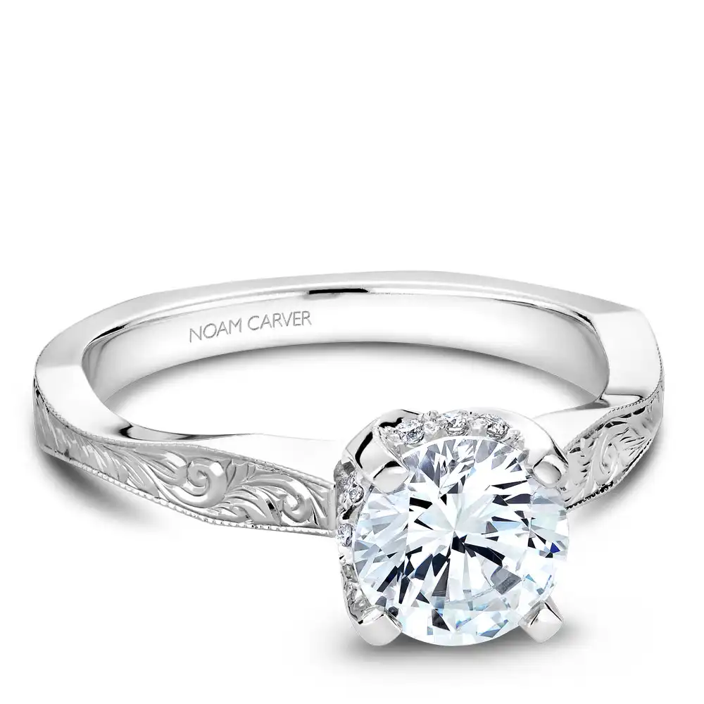 Noam Carver Semi Mount Engagement Ring