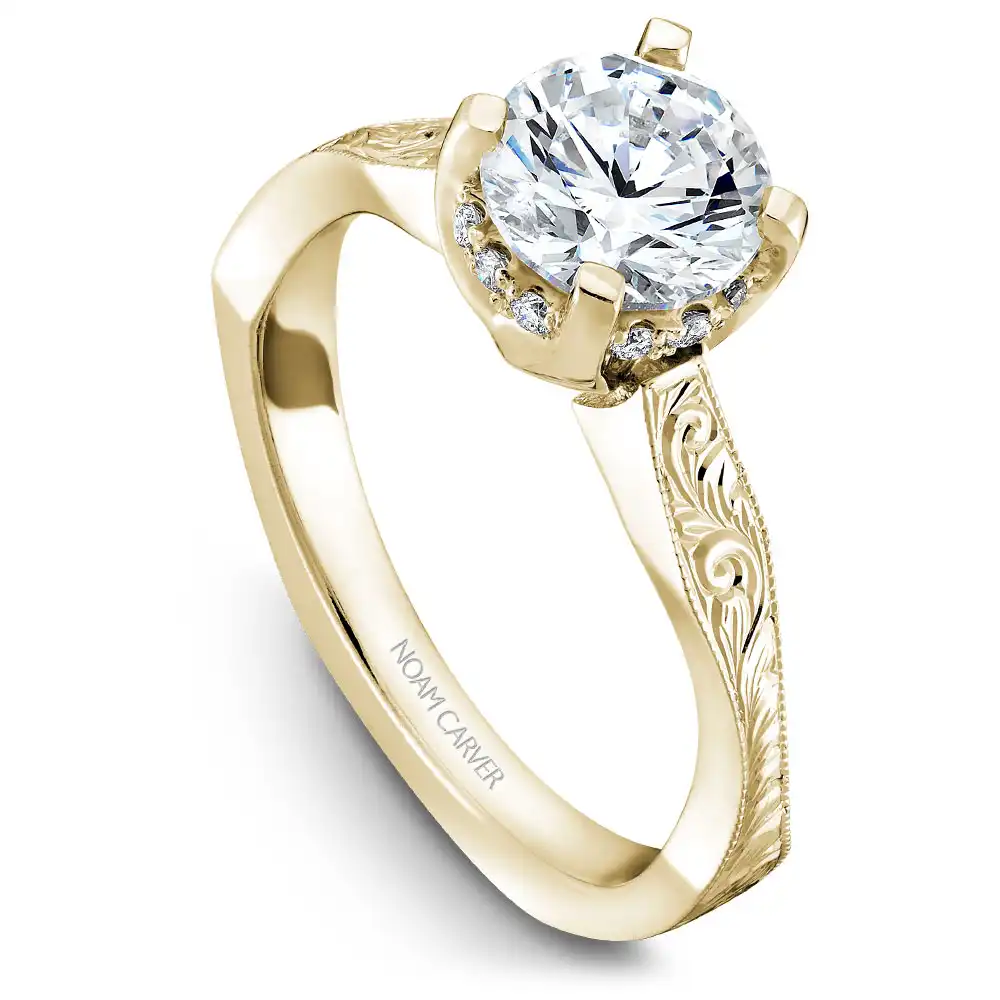 Noam Carver Semi Mount Engagement Ring
