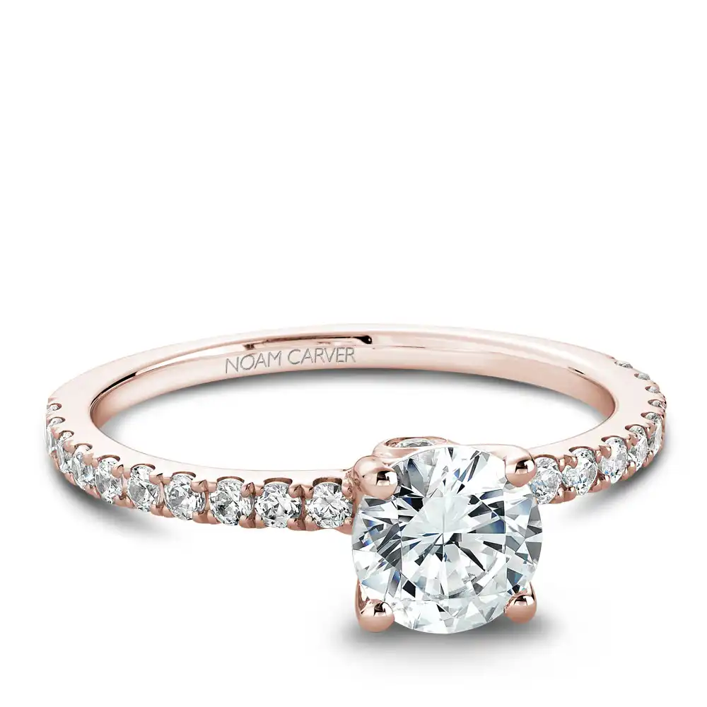 Noam Carver Semi Mount Engagement Ring