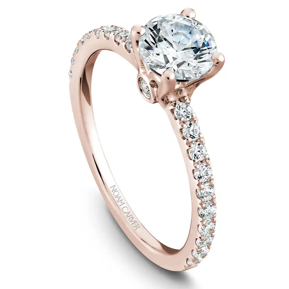 Noam Carver Semi Mount Engagement Ring
