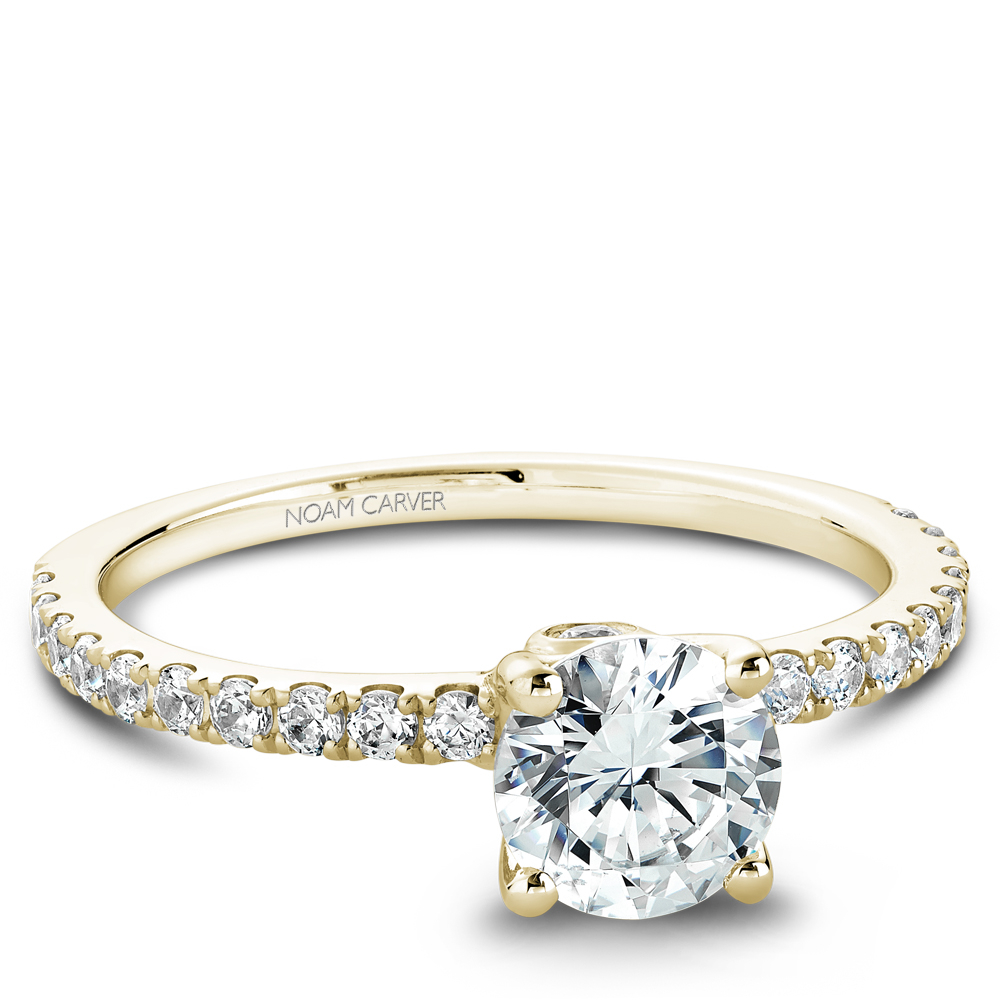 Noam Carver Semi Mount Engagement Ring