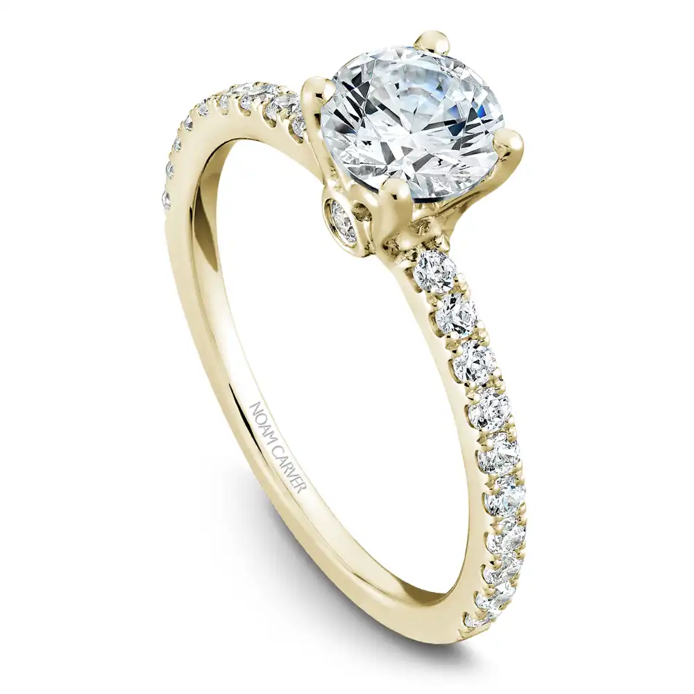 Noam Carver Semi Mount Engagement Ring