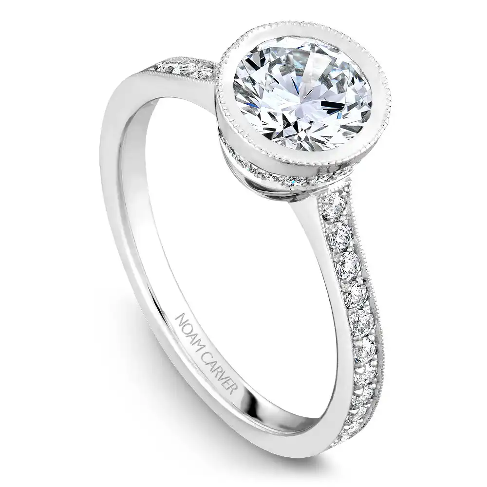 Noam Carver Semi Mount Engagement Ring