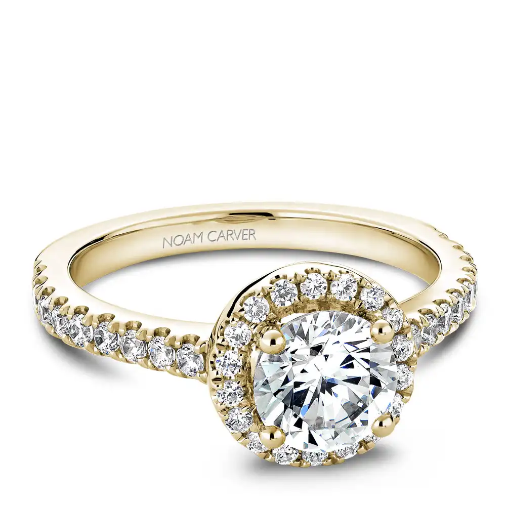Noam Carver Semi Mount Engagement Ring
