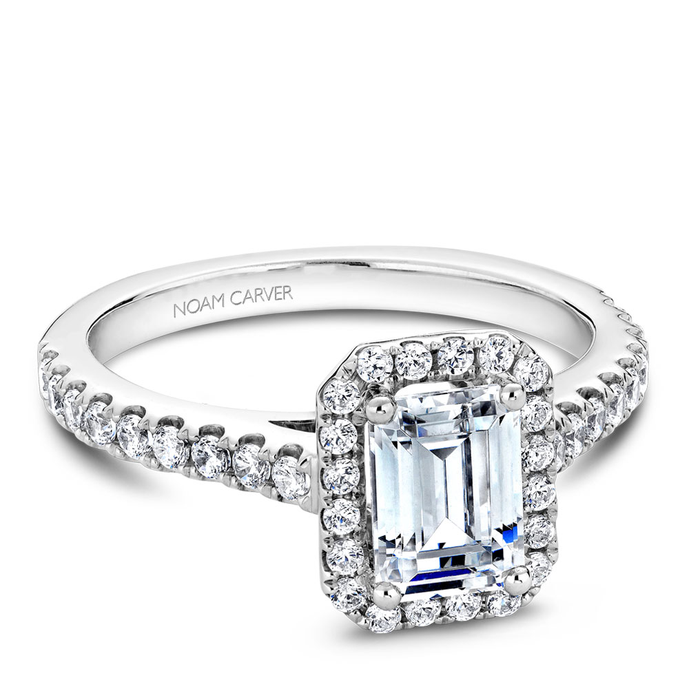 Noam Carver Semi Mount Engagement Ring