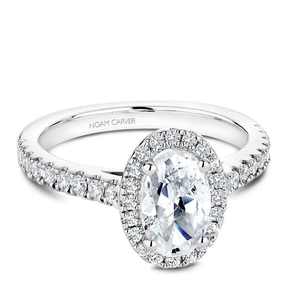 Noam Carver Semi Mount Engagement Ring