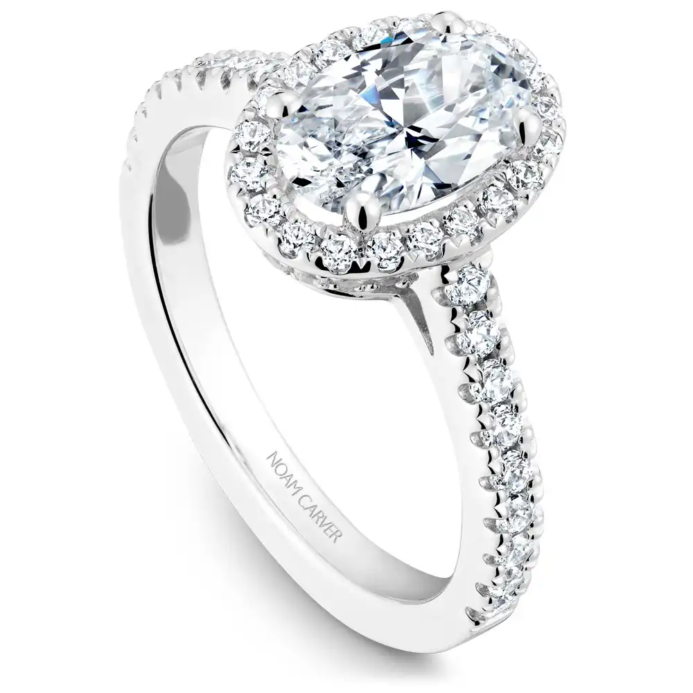 Noam Carver Semi Mount Engagement Ring