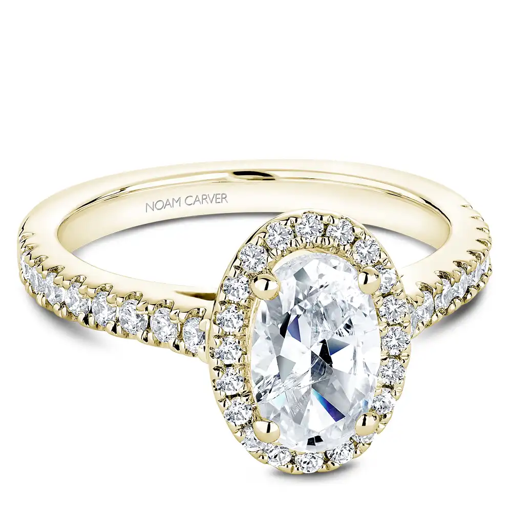 Noam Carver Semi Mount Engagement Ring