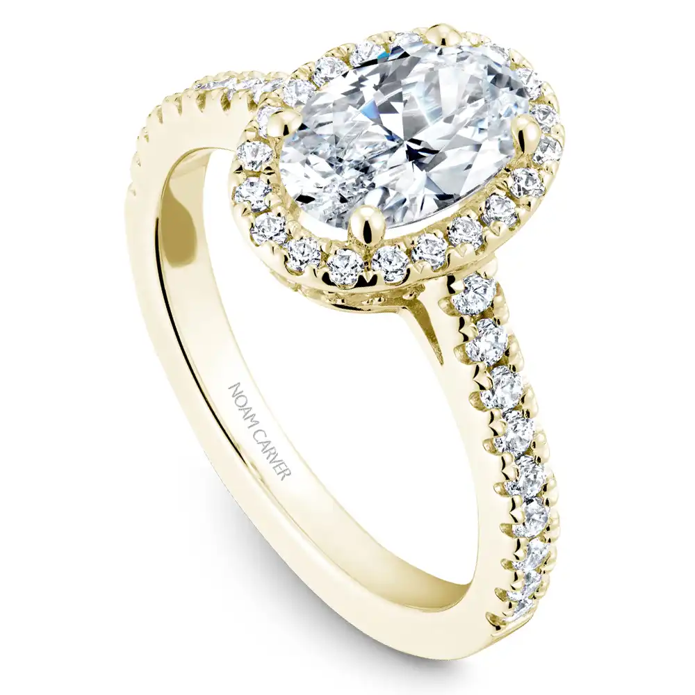 Noam Carver Semi Mount Engagement Ring