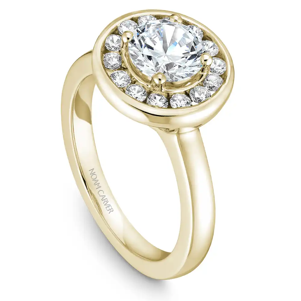 Noam Carver Semi Mount Engagement Ring