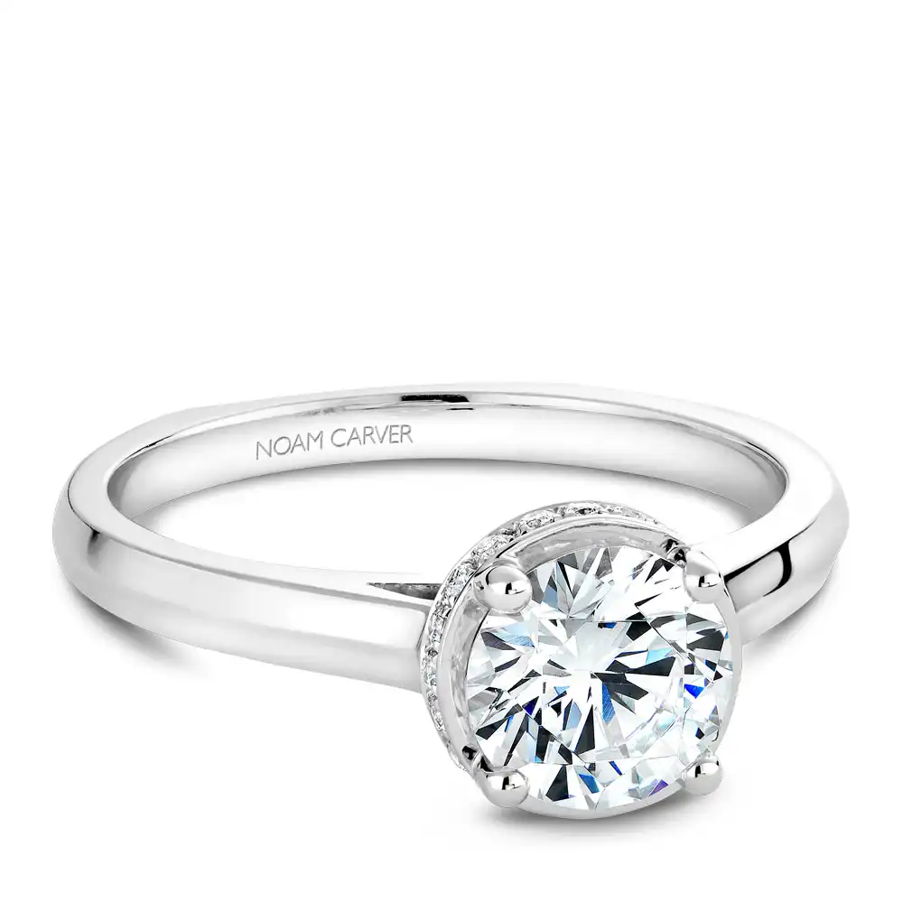 Noam Carver Semi Mount Engagement Ring