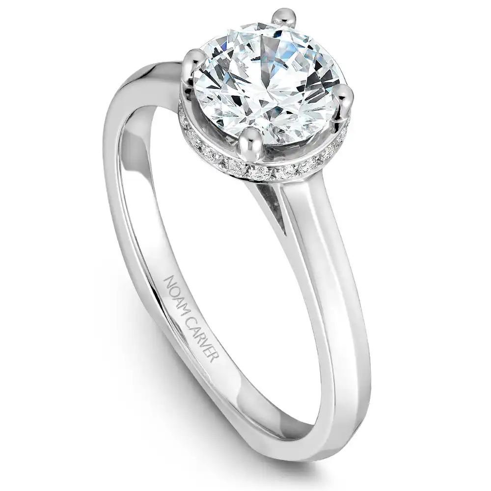 Noam Carver Semi Mount Engagement Ring