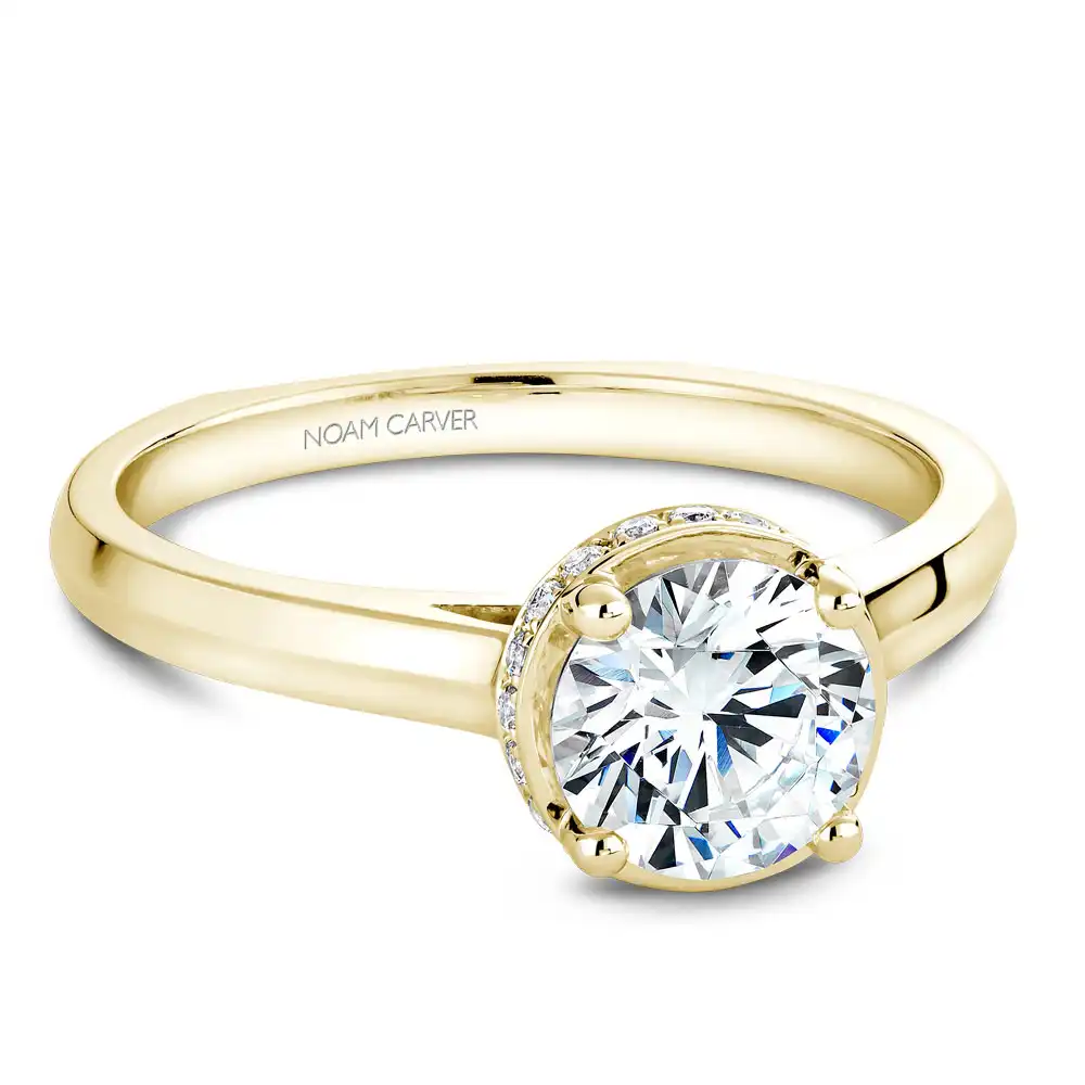 Noam Carver Semi Mount Engagement Ring